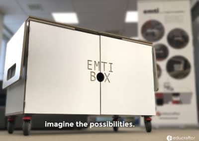 designing a mobile makerspace: emti box.